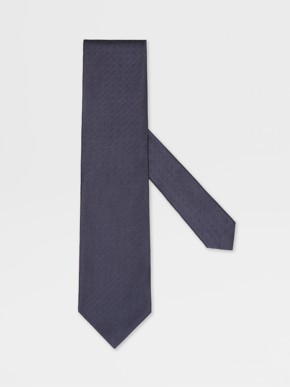 Pura Seta Dark Blue Silk Tie
